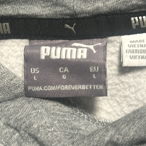 EUC: Puma - Men's Camo Taping  Hoodie men’s large, hoodie - Picture 3 of 4
